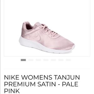 NIKE WOMENS SATIN - PALE PINK size 9